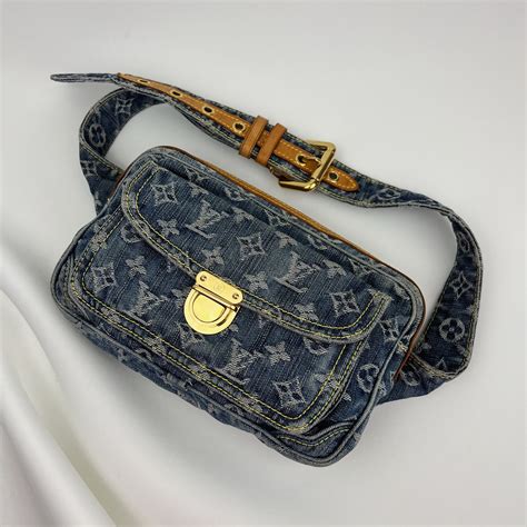 louis vuitton denim bag 2023|louis vuitton denim bum bag.